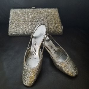 Vintage 1960's Glitter Shoes